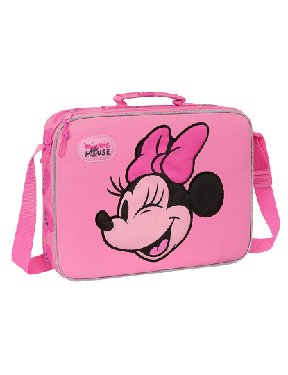 imagem de Mochila Escolar Minnie Mouse Loving Rosa1