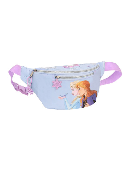 imagem de Bolsa de cinto Frozen Believe Lilás infantil 23 x 12 x 9 cm1