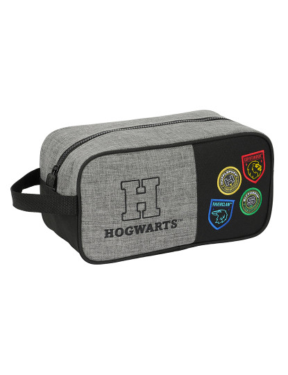 imagem de Porta-chinelos de viagem Harry Potter House of Champions Preto Cinza 29 x 15 x 14 cm1