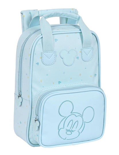 imagem de Mochila Escolar Mickey Mouse Clubhouse Azul Claro (20 x 28 x 8 cm)1