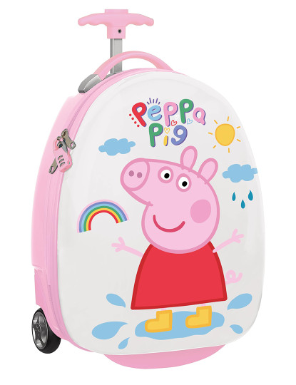 imagem de Carrinho Peppa Pig Peppa Pig Infantil Rosa Menta 16'' 28 x 43 x 23 cm1