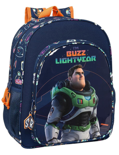 imagem de Mochila Escolar Buzz Toy Story Azul Marinho (32 x 38 x 12 cm)1