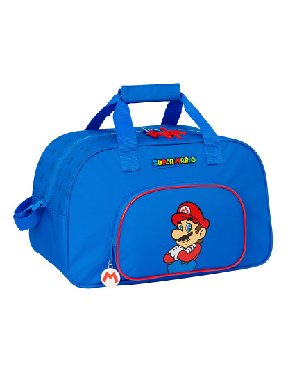 imagem de Saco desportivo Super Mario Play Azul Vermelho 40 x 24 x 23 cm1