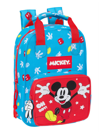 imagem de Mochila escolar Mickey Mouse Clubhouse Fantastic Azul Vermelho 20 x 28 x 8 cm1