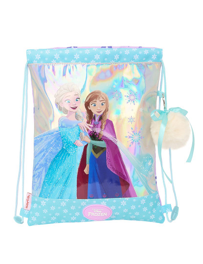 imagem de Mochila com Cordas Frozen Cool days Violeta Azul celeste 26 x 34 x 1 cm1