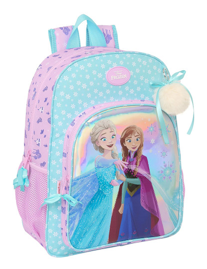 imagem de Mochila escolar Frozen Cool days Violeta Azul celeste 33 x 42 x 14 cm1