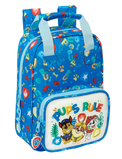 imagem de Mochila escolar The Paw Patrol Pups regra Azul 20 x 28 x 8 cm1