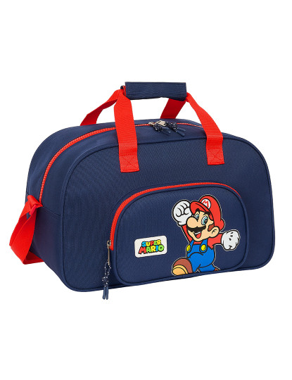 imagem de Saco desportivo Super Mario World Azul Marinho 40 x 24 x 23 cm1