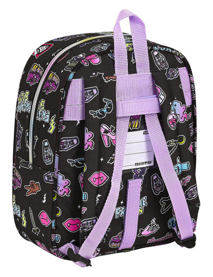 imagem de Mochila escolar Monster High Creep preta 22 x 27 x 10 cm3