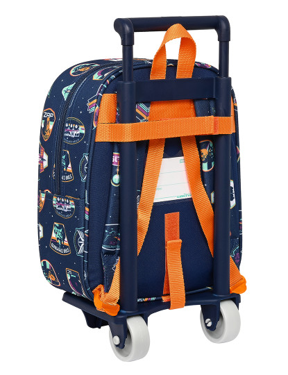 imagem de Mochila Escolar com Rodas Buzz Toy Story Azul Marinho (22 x 27 x 10 cm)2