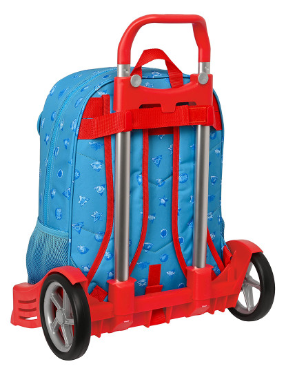 imagem de Mochila escolar com rodas SuperThings Rescue force 32 x 42 x 14 cm Azul3