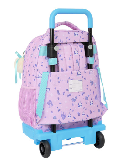 imagem de Mochila escolar com rodas Frozen Cool days Violeta Azul celeste 33 x 45 x 22 cm3