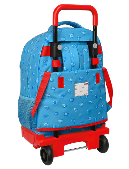 imagem de Mochila escolar com rodas SuperThings Rescue force 33 x 45 x 22 cm Azul3