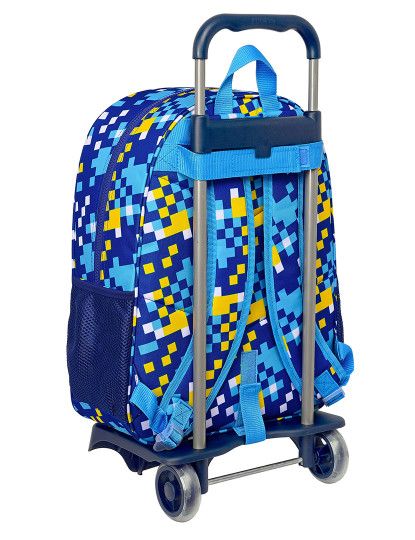 imagem de Mochila escolar com rodas Sonic Speed ??Azul 33 x 42 x 14 cm3