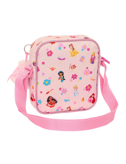 imagem de Bolsa de Ombro Disney Princess Summer Adventures Rosa 16 x 18 x 4 cm3