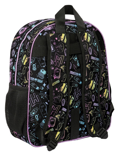 imagem de Bolsa infantil Monster High Preto 32 X 38 X 12 cm3