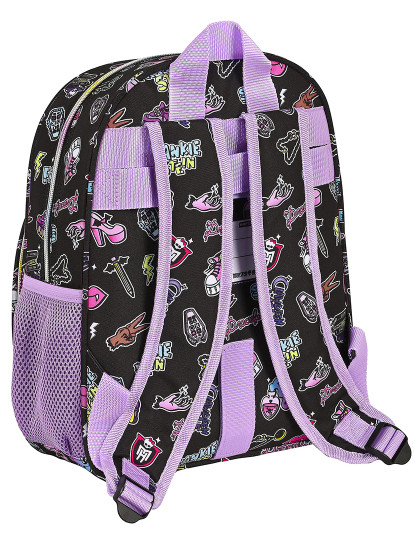 imagem de Mochila escolar Monster High Creep preta 28 x 34 x 10 cm3