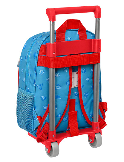 imagem de Mochila escolar com rodas SuperThings Rescue force 27 x 33 x 10 cm Azul3