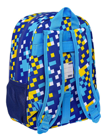 imagem de Mochila escolar Sonic Speed ??26 x 34 x 11 cm azul3