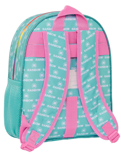 imagem de Mochila Escolar Rainbow High Paradise Turquesa 28 x 34 x 10 cm3