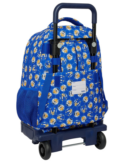 imagem de Mochila escolar com rodas Sonic Prime Azul 33 x 45 x 22 cm3