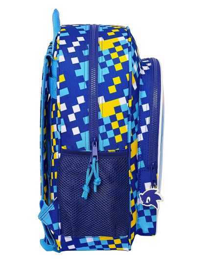 imagem de Mochila escolar Sonic Speed ??32 x 38 x 12 cm azul2