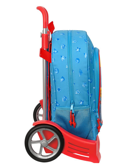 imagem de Mochila escolar com rodas SuperThings Rescue force 32 x 42 x 14 cm Azul2