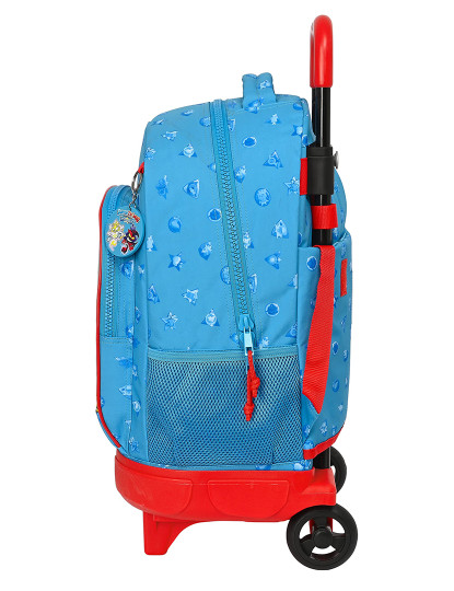 imagem de Mochila escolar com rodas SuperThings Rescue force 33 x 45 x 22 cm Azul2