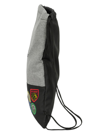 imagem de Mochila com Cordas Harry Potter House of Champions Preto Cinza 35 x 40 x 1 cm2