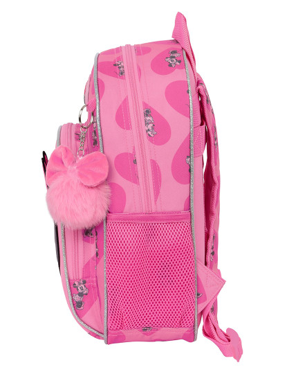 imagem de Mochila Escolar Minnie Mouse Loving Rosa 28 x 34 x 10 cm2