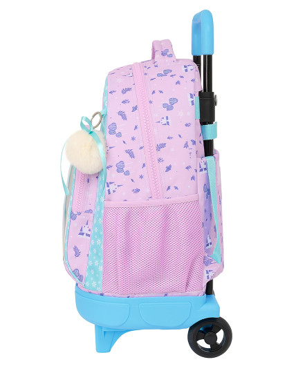 imagem de Mochila escolar com rodas Frozen Cool days Violeta Azul celeste 33 x 45 x 22 cm2