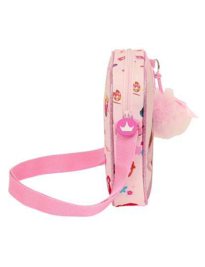 imagem de Bolsa de Ombro Disney Princess Summer Adventures Rosa 16 x 18 x 4 cm2