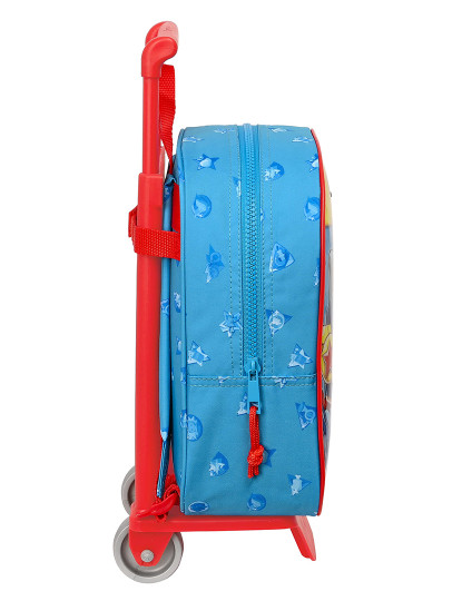 imagem de Mochila escolar com rodas SuperThings Rescue force Azul 22 x 27 x 10 cm2