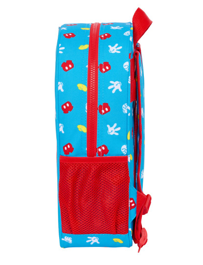 imagem de Mochila Escolar Mickey Mouse Clubhouse Fantastic Azul Vermelho 26 x 34 x 11 cm2