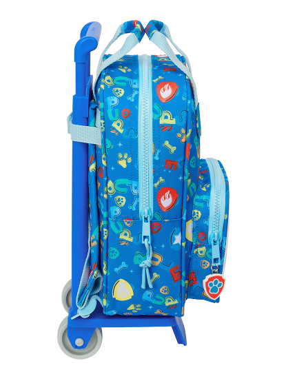 imagem de Mochila escolar com rodas The Paw Patrol Pups regra Azul 20 x 28 x 8 cm2