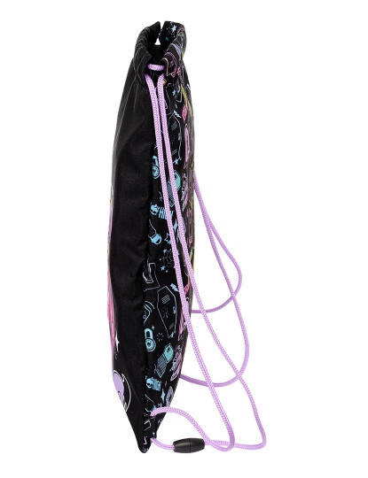 imagem de Mochila com Cordas Monster High Preto 26 x 34 x 1 cm2