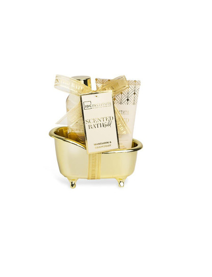 imagem de IDC INSTITUTE SCENTED GOLD MINI BATHTUB SET1