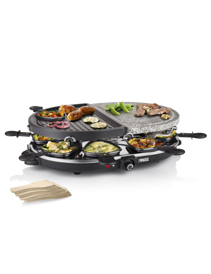 imagem de Raclette 8 Oval Pedra/Grill Party2