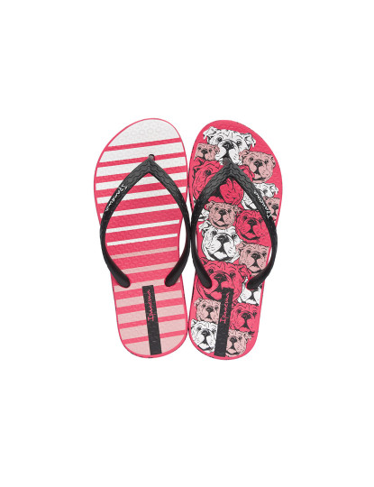 imagem de Chinelos Ipanema Unique IV Rosa e Preto1