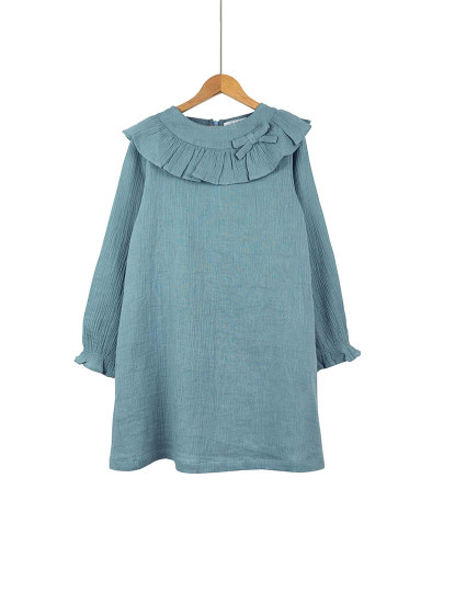 imagem de Vestido Menina Azul1