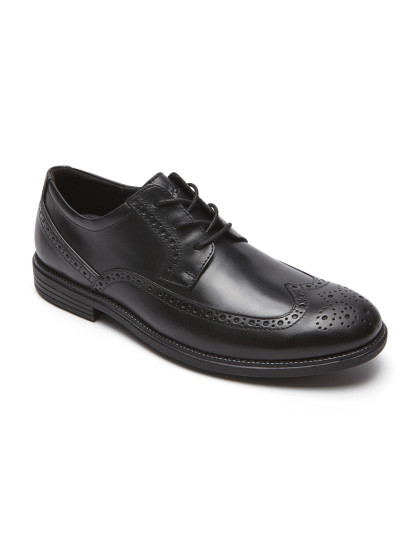 imagem de Sapatos Madson Wingtip Pretos Homem1