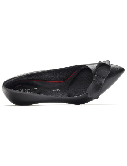 imagem de Sapatos Salto Senhora Alto Bow Preto 5