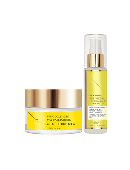 imagem de Bee Venom + Manuka Honey Elixir Serum 60ml + CREME DE DIA COLÁGENO SPF50 50ML1