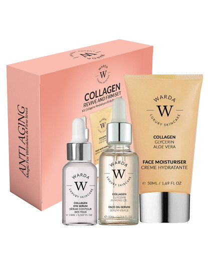 imagem de COLLAGENSKIN LIFTER BOOST OIL SERUM 30ml + SKIN LIFTER BOOST COLLAGEN MOISTURIZER 50ml + SKIN LIFTER BOOST COLLAGEN EYE SERUM 15ml5