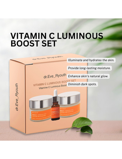 imagem de CONJUNTO DIA E NOITE (Vitamina C + Ácido Hialurônico Hidratante de Dia Hydrabright 50ml +Vitamina C + Ácido Hialurônico Hidratante de Noite Hydrabright 50ml+ Sérum Ultra Concentrado Booster de Colágeno 15ml)4