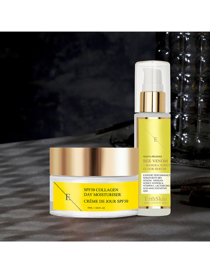 imagem de Bee Venom + Manuka Honey Elixir Serum 60ml + CREME DE DIA COLÁGENO SPF50 50ML2