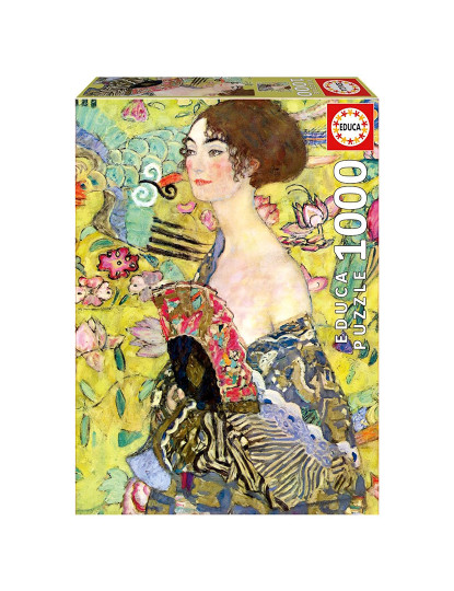 imagem de 1000 DAMA COM LEQUE, GUSTAV KLIMT 199321