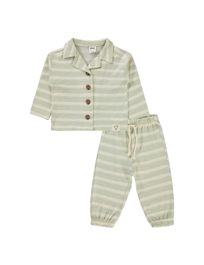 imagem de Conjunto Pijama Bebé (2 Peças) de Bebé Verde1