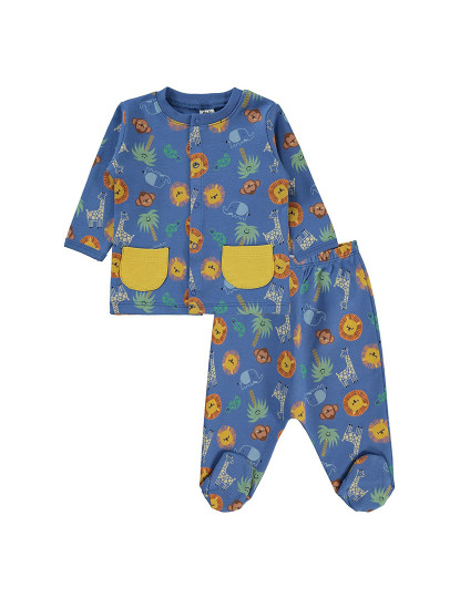 imagem de Conjunto Pijama Bebé (2 Peças) de Bebé Azul escuro1