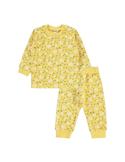 imagem de Conjunto Pijama Bebé (2 Peças) de Bebé Mostarda1